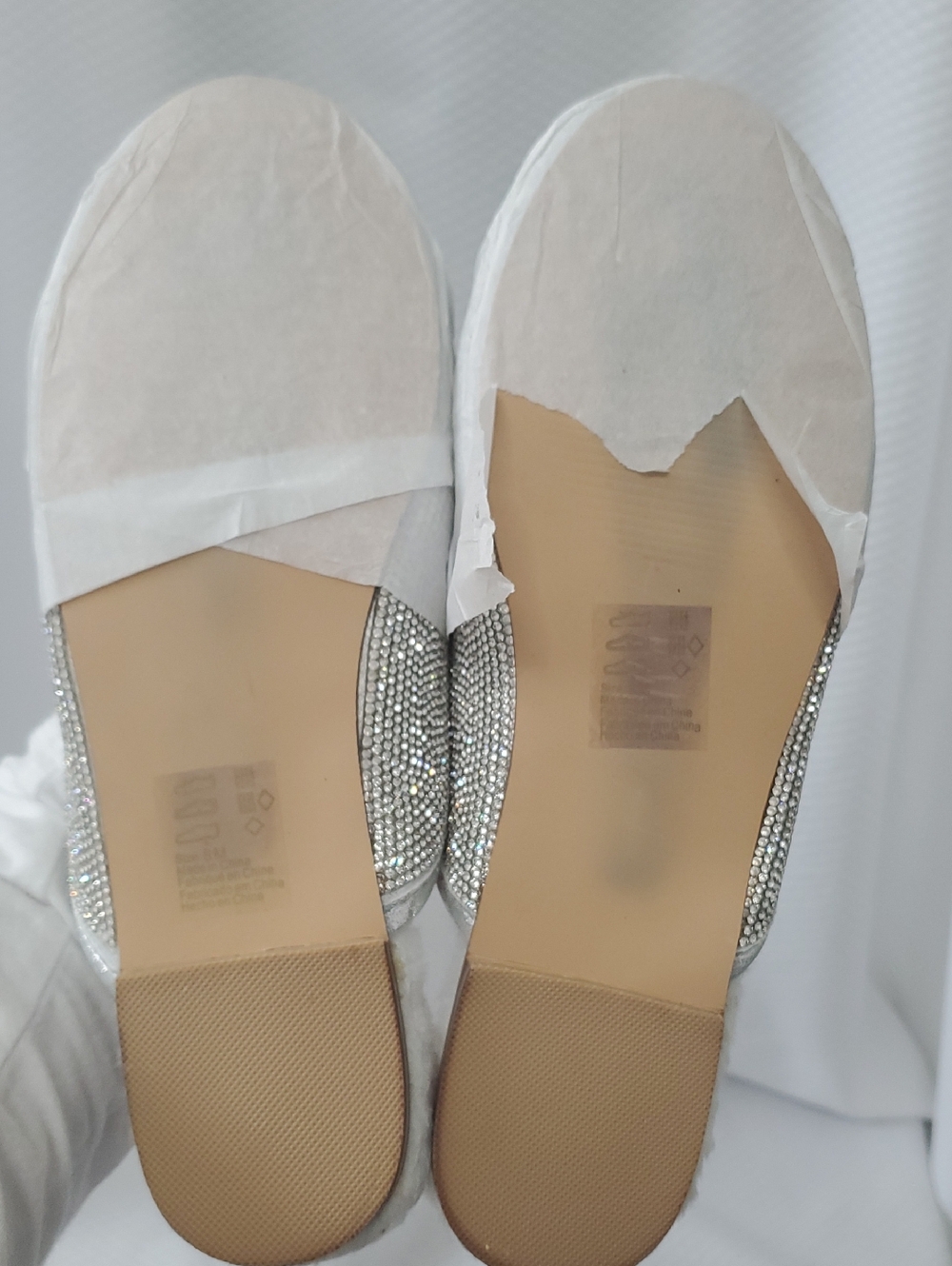 DB Studio Rhinestone Slippers/Shoes - 8M - Picture 12 of 13